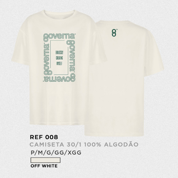 Camiseta Governa Genuine – Branca