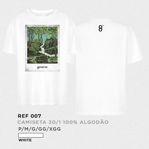 Camiseta Governa Pássaros – Branca